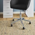 Outlet – Anna swivel office chair - black - Image 2