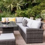 Outlet - Aston Rattan Corner Sofa Set - 9 Seater - Grey - Image 2
