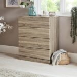 Outlet – Ayla chest of drawers - light oak - Image 2