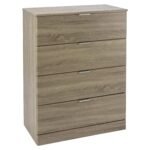 Outlet – Ayla chest of drawers - light oak - Image 5