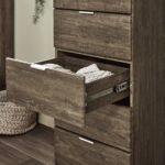 Outlet – Ayla tallboy - dark oak - Image 4