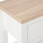 Outlet - Bampton 2 Drawer Console Table - Alabaster White - Image 9