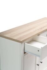 Outlet - Bampton 3 Door Sideboard - Alabaster White - Image 14