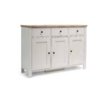 Outlet - Bampton 3 Door Sideboard - Alabaster White - Image 8