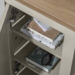 Outlet - Bampton  Grey Desk - Image 2