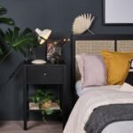 Outlet - Charlie bedside table - black