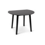 Outlet - Charlie Black Round Dining Table - With Drop Leaf - Image 5