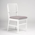 Outlet - Charlie Dining Chair - Set of 2 - White - Image 3