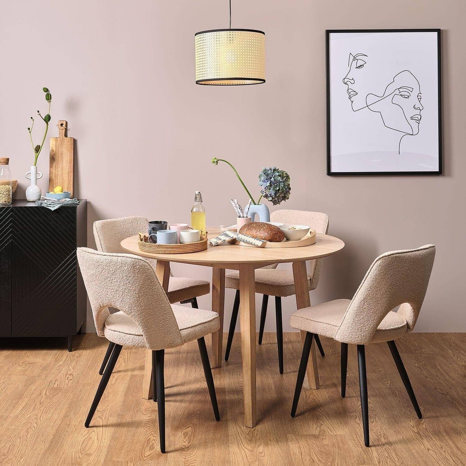 outlet-charlie-drop-leaf-dining-table-pale-oak-laura-james-1 Outlet - Charlie Drop Leaf Dining Table Pale Oak
