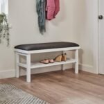 Outlet - Charlie Hallway Bench White - Image 2