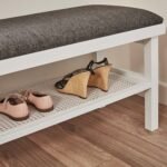 Outlet - Charlie Hallway Bench White - Image 3