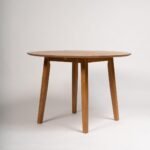 Outlet - Charlie Natural Wood Effect Dining Table - Drop Leaf - Image 3