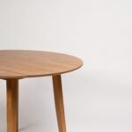 Outlet - Charlie Natural Wood Effect Dining Table - Drop Leaf - Image 4