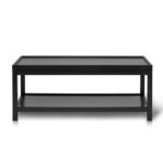 Outlet - Charlie Rectangular Coffee Table In Noir Black - Image 6