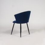Outlet - Cleo dining chairs - set of 2 - blue and black - Image 3