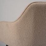 Outlet - Dolly Accent Chair - Set of 2 - Boucle With Black Legs - Image 7
