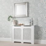 Outlet - Edith Radiator Cover - White - Medium