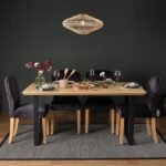 Outlet - Edward Dining Chairs - Set of 2 - Black & Light Wood - Image 5