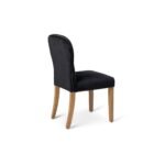 Outlet - Edward Dining Chairs - Set of 2 - Black & Light Wood - Image 10