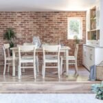 Outlet - Ella Pale Oak Wood Parquet Dining Table - Image 2