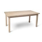 Outlet - Ella Pale Oak Wood Parquet Dining Table - Image 3