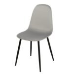 Outlet - Ellis Dining Chairs - Set of 2 - Grey & Black - Image 2