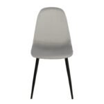 Outlet - Ellis Dining Chairs - Set of 2 - Grey & Black - Image 3