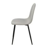 Outlet - Ellis Dining Chairs - Set of 2 - Grey & Black - Image 4