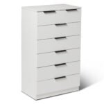 Outlet - Essie 2 Over 5 Chest of Drawers - White - Image 2