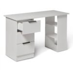 Outlet - Essie 3 Drawer Desk - White - Image 3