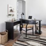 Outlet - Essie L Shaped Desk In Black - Image 2