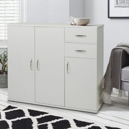 Outlet - Essie - storage cabinet - home office - white