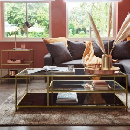 Outlet - Evelyn Coffee Table - Gold