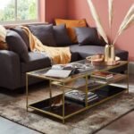 Outlet - Evelyn Coffee Table - Gold - Image 2