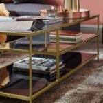 Outlet - Evelyn Coffee Table - Gold - Image 3