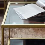 Outlet - Evelyn Coffee Table - Gold - Image 5