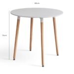 Outlet - Finn 80Cm Kitchen Dining Table - Image 5