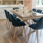 Outlet - Freya Dining Chairs - Set of 2 - Blue & Natural - Image 4