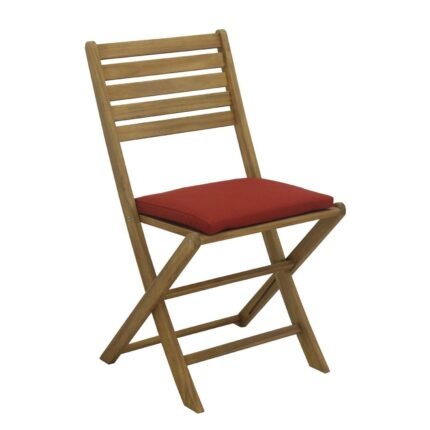 Outlet - Garden Chair Cushions Set of 2 - Red