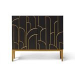 Outlet - Gatsby 2 Door Sideboard  Noir Black - Image 3