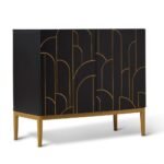 Outlet - Gatsby 2 Door Sideboard  Noir Black - Image 4
