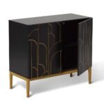 Outlet - Gatsby 2 Door Sideboard  Noir Black - Image 5