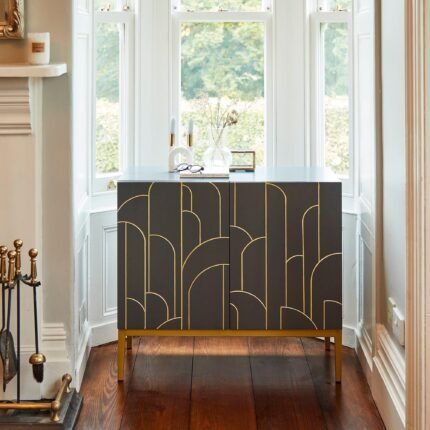 Outlet - Gatsby 2 Door Sideboard  Smoke Grey