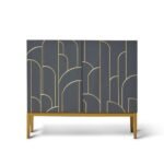Outlet - Gatsby 2 Door Sideboard  Smoke Grey - Image 3