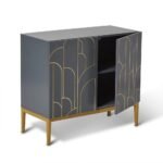 Outlet - Gatsby 2 Door Sideboard  Smoke Grey - Image 5