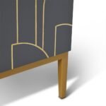 Outlet - Gatsby 2 Door Sideboard  Smoke Grey - Image 6