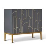Outlet - Gatsby 2 Door Sideboard  Smoke Grey - Image 8