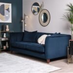 Outlet - Georgia Large Sofa - 4 Seater - Navy - Image 10