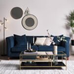 Outlet - Georgia Large Sofa - 4 Seater - Navy - Image 3