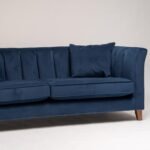 Outlet - Georgia Large Sofa - 4 Seater - Navy - Image 4